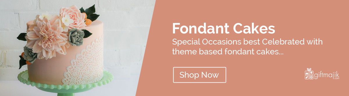 Order OnlineÂ Fondant Designer Cakes